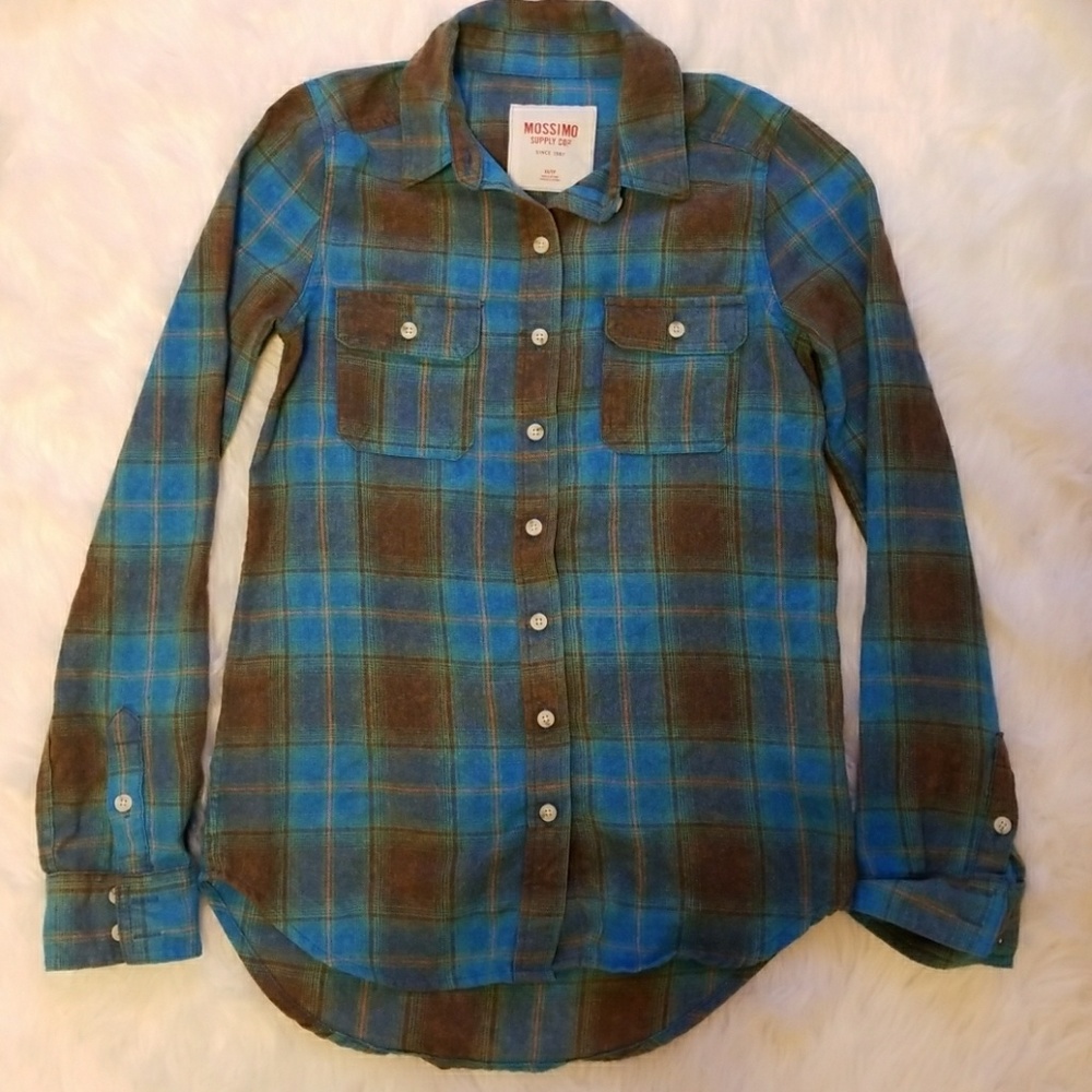 Massimo Flannel Shirt sz xs